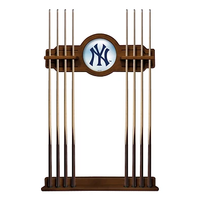 Chardonnay New York Yankees Eight Stick Wood Pool Cue Rack
