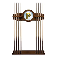 Chardonnay Pittsburgh Pirates Eight Stick Wood Pool Cue Rack