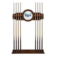 Chardonnay Tampa Bay Rays Eight Stick Wood Pool Cue Rack