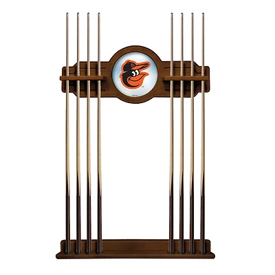 Chardonnay Baltimore Orioles Eight Stick Wood Pool Cue Rack