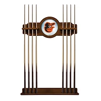 Chardonnay Baltimore Orioles Eight Stick Wood Pool Cue Rack