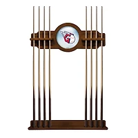 Chardonnay Cleveland Guardians Eight Stick Wood Pool Cue Rack
