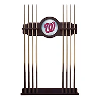 English Tudor Washington Nationals Eight Stick Wood Pool Cue Rack