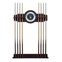 English Tudor Milwaukee Brewers Eight Stick Wood Pool Cue Rack