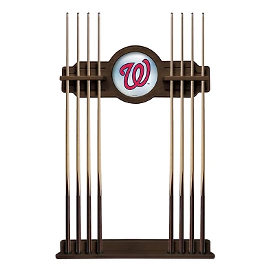 Navajo Washington Nationals Eight Stick Wood Pool Cue Rack