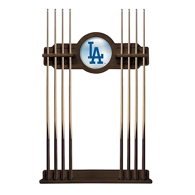 Navajo Los Angeles Dodgers Eight Stick Wood Pool Cue Rack