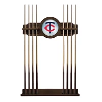 Navajo Minnesota Twins Eight Stick Wood Pool Cue Rack