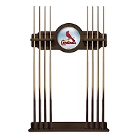 Navajo St. Louis Cardinals Eight Stick Wood Pool Cue Rack
