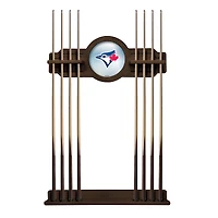 Navajo Toronto Blue Jays Eight Stick Wood Pool Cue Rack