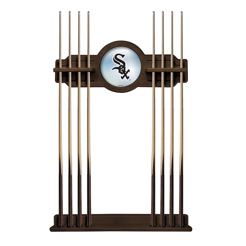 Navajo Chicago White Sox Eight Stick Wood Pool Cue Rack