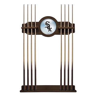 Navajo Chicago White Sox Eight Stick Wood Pool Cue Rack