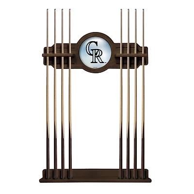 Navajo Colorado Rockies Eight Stick Wood Pool Cue Rack