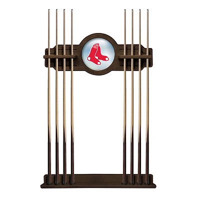 Navajo Boston Red Sox Eight Stick Wood Pool Cue Rack