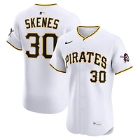 Men's Nike Paul Skenes White Pittsburgh Pirates Home Elite Jersey
