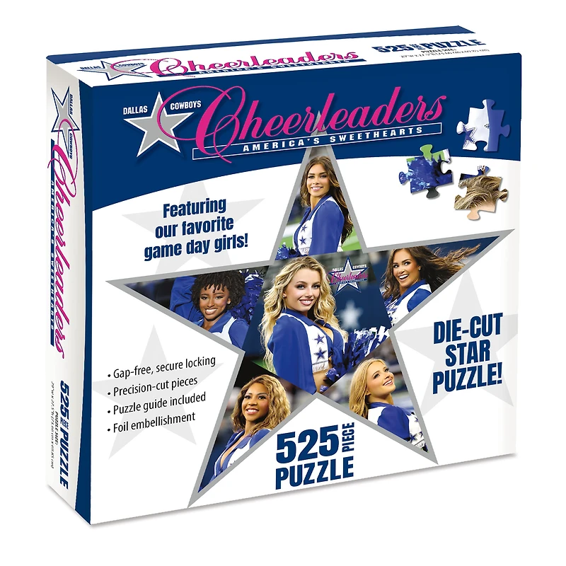 Dallas Cowboys 525-Piece Star Puzzle