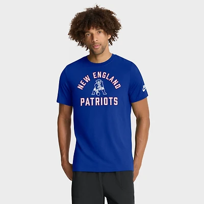 Men's Nike Royal New England Patriots Favorable Timeline Tri-Blend T-Shirt