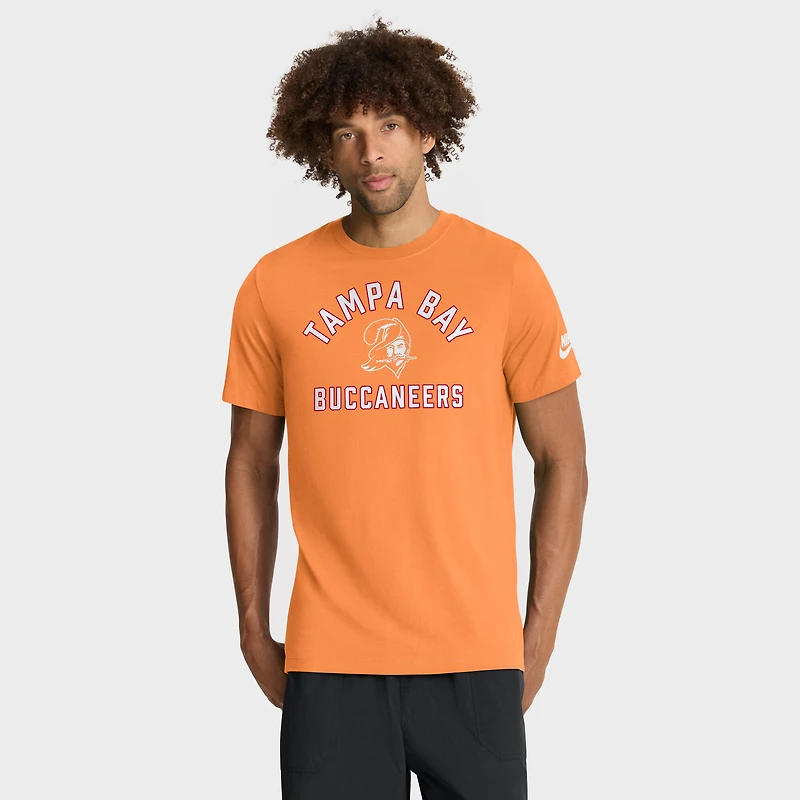 Men's Nike Orange Tampa Bay Buccaneers Favorable Timeline Tri-Blend T-Shirt