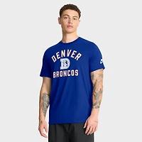 Men's Nike Royal Denver Broncos Favorable Timeline Tri-Blend T-Shirt