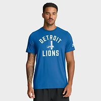 Men's Nike Royal Detroit Lions Favorable Timeline Tri-Blend T-Shirt