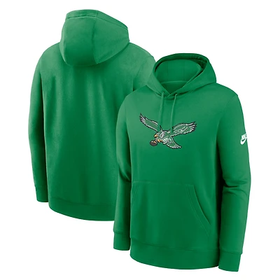Men's Nike Kelly Green Philadelphia Eagles Club Fleece Pullover Hoodie