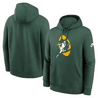 Men's Nike Green Green Bay Packers Club Fleece Pullover Hoodie
