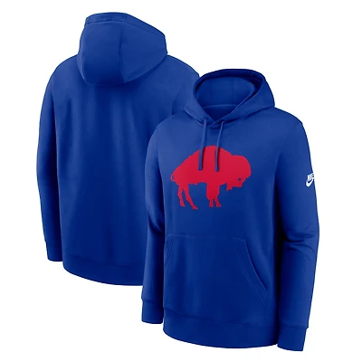 Men's Nike Royal Buffalo Bills Club Fleece Pullover Hoodie