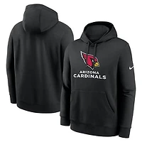 Men's Nike Black Arizona Cardinals Best Season Rewind Club Pullover Hoodie