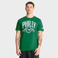 Men's Nike Kelly Green Philadelphia Eagles Rewind Front and Back Hit Essential T-Shirt