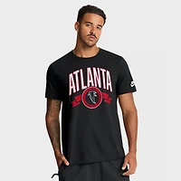 Men's Nike Black Atlanta Falcons Rewind Front and Back Hit Essential T-Shirt