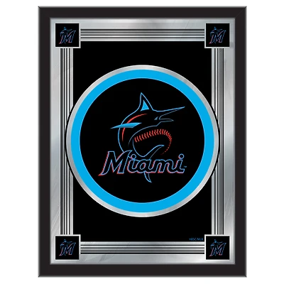 Miami Marlins 17" x 22" Logo Wall Mirror