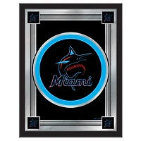 Miami Marlins 17" x 22" Logo Wall Mirror