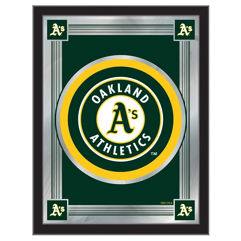 Athletics 17" x 22" Logo Wall Mirror