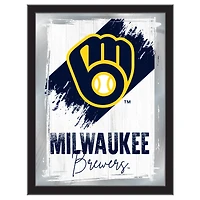 Milwaukee Brewers 17 x 22" Wall Mirror