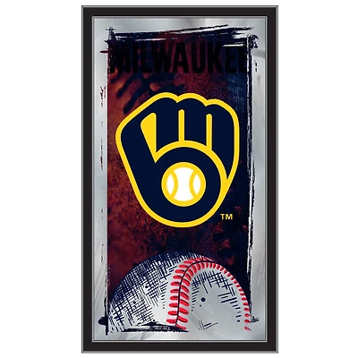 Milwaukee Brewers 15" x 26" Wall Mirror
