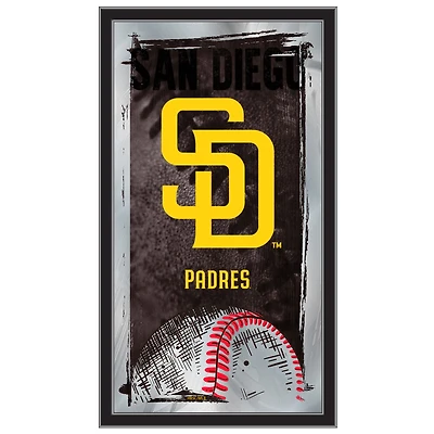 San Diego Padres 15" x 26" Wall Mirror