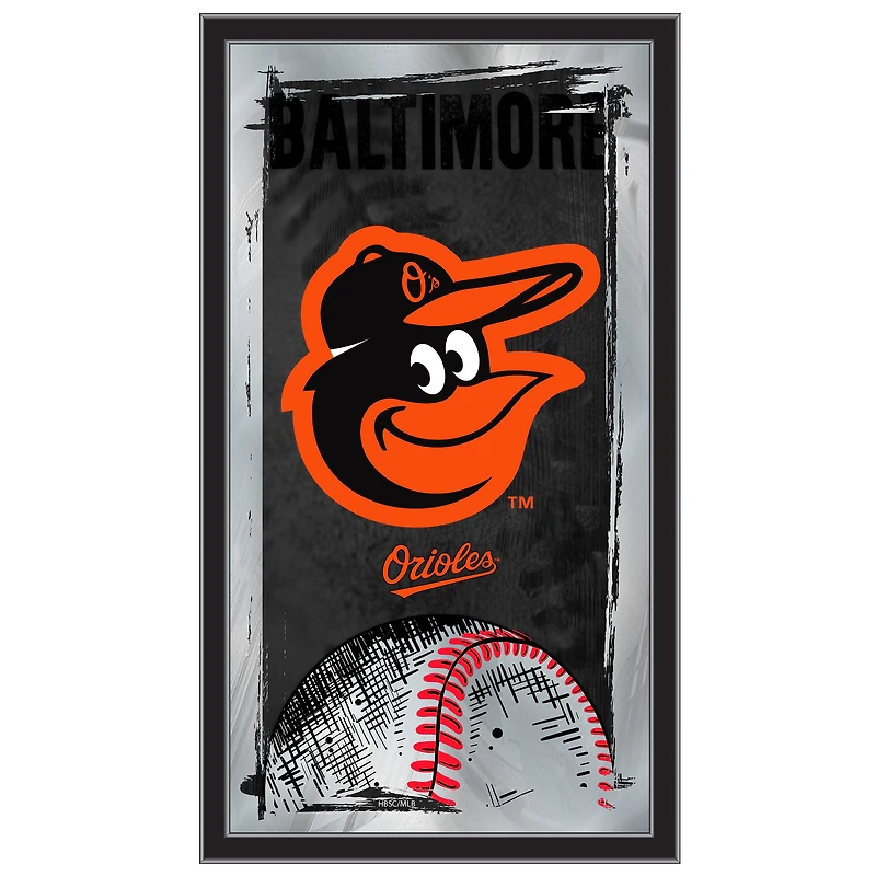 Baltimore Orioles 15" x 26" Wall Mirror