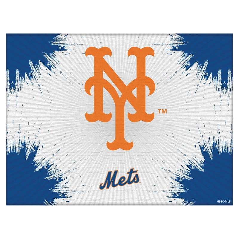 New York Mets 15" x 20" Splash Canvas Wall Art