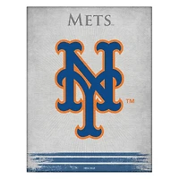 New York Mets 15" x 20" Splash Canvas Wall Art