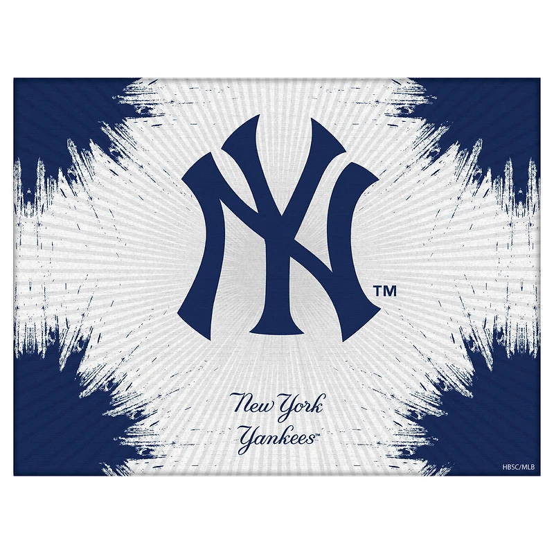 New York Yankees 15" x 20" Splash Canvas Wall Art