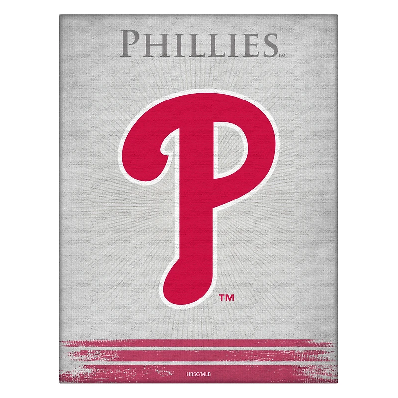 Philadelphia Phillies 15" x 20" Splash Canvas Wall Art