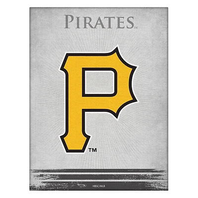 Pittsburgh Pirates 15" x 20" Splash Canvas Wall Art