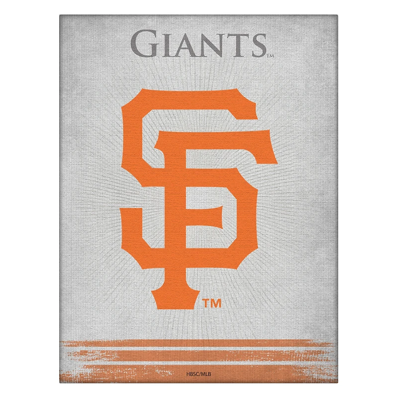 San Francisco Giants 15" x 20" Splash Canvas Wall Art