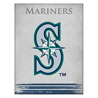 Seattle Mariners 15" x 20" Splash Canvas Wall Art