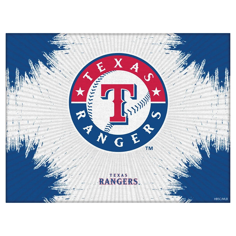 Texas Rangers 15" x 20" Splash Canvas Wall Art