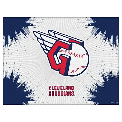 Cleveland Guardians 15" x 20" Splash Canvas Wall Art