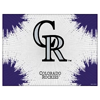 Colorado Rockies 15" x 20" Splash Canvas Wall Art
