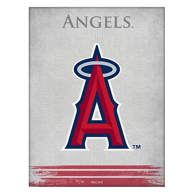 Los Angeles Angels 15" x 20" Splash Canvas Wall Art
