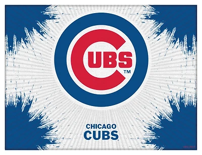 Chicago Cubs 15" x 20" Splash Canvas Wall Art