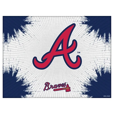Atlanta Braves 15" x 20" Splash Canvas Wall Art