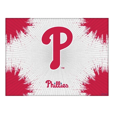 Philadelphia Phillies 24" x 32" Splash Canvas Wall Art
